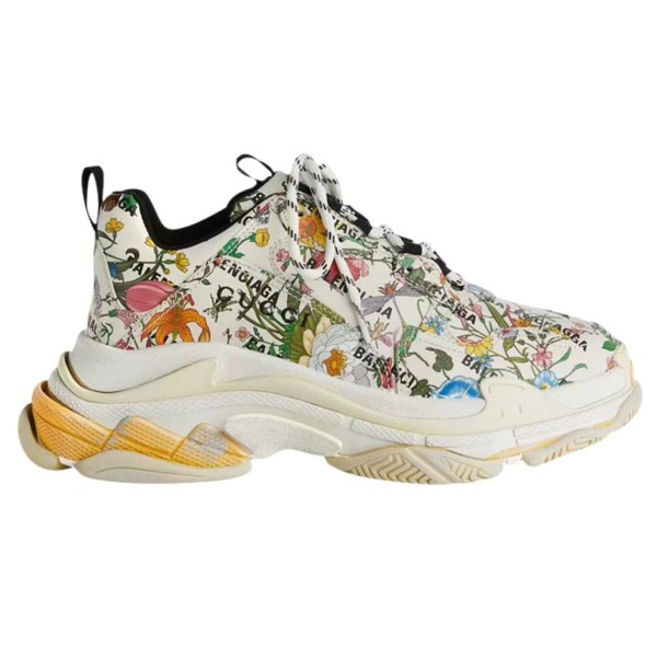 Gucci x Balenciaga Triple S 'The Hacker Project - Floral'