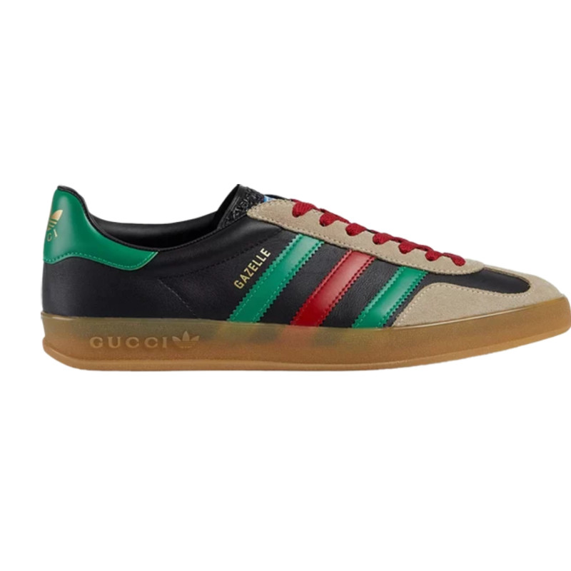 Adidas x Gucci Gazelle 'Black Green Red'