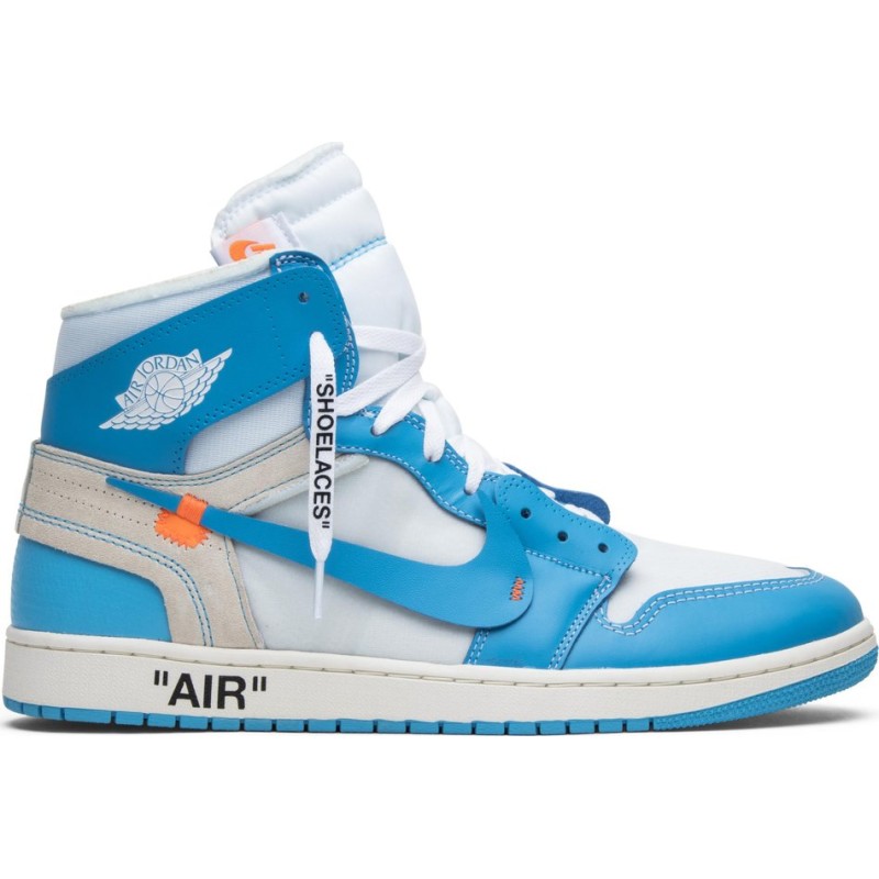 Off-White x Air Jordan 1 Retro High OG 'UNC'