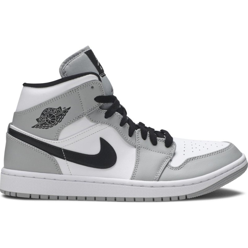  Air Jordan 1 Mid 'Smoke Grey'