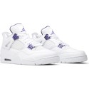  Air Jordan 4 Retro 'Purple Metallic'