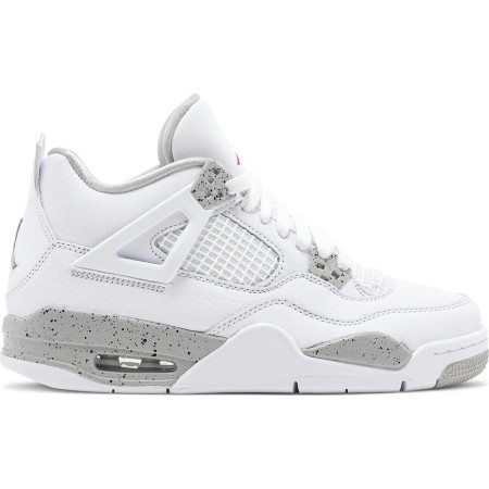 Air Jordan 4 Retro GS 'White Oreo'