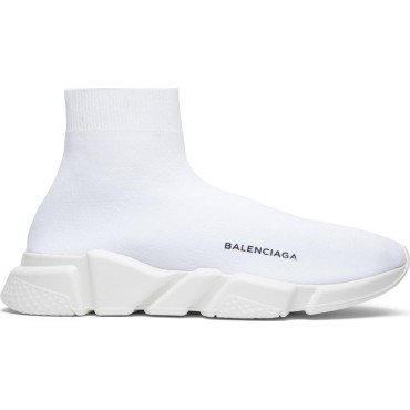 Balenciaga Speed Trainer Mid 'Triple White' Balenciaga Speed Trainer Mid 'Triple White'