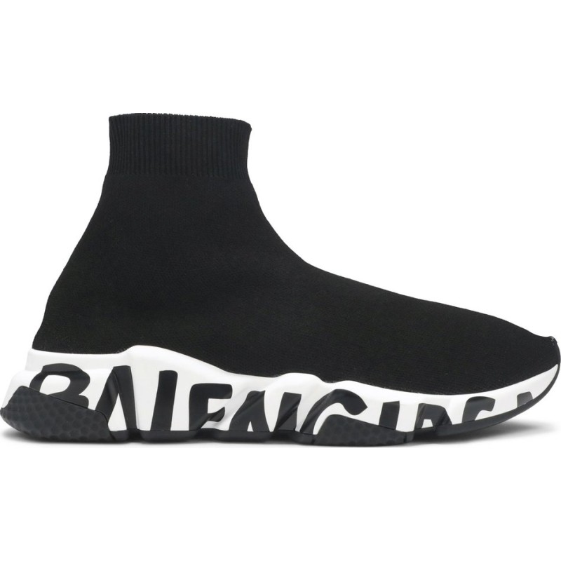 Balenciaga Speed Trainer 'Graffiti - Black White'