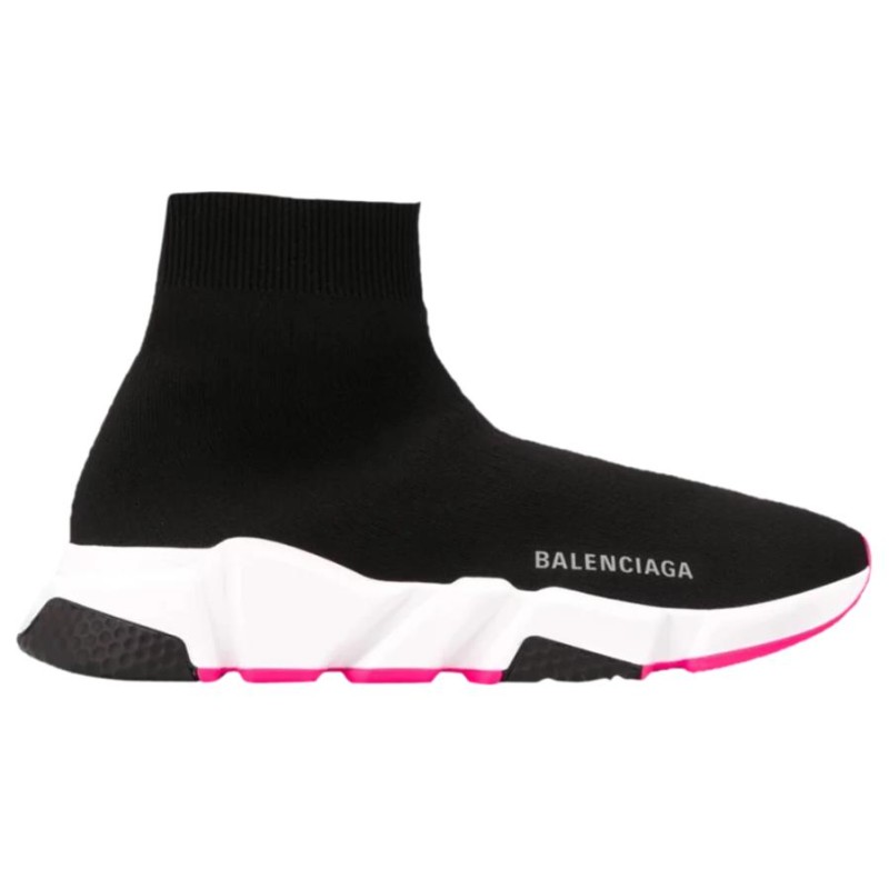 Balenciaga Wmns Speed Trainer 'Black Pink Sole'